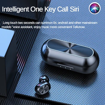 Touch Kontrole Bluetooth Slušalke TWS Brezžični Čepkov Nepremočljiva 9D Stereo Glasbe, Slušalke BTH-239