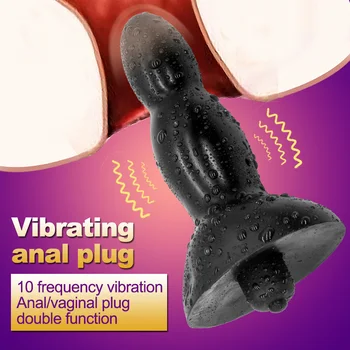 TPE Butt Plug Analni Dildo Moški Prostate Massager Analni Čep G Spot Klitoris Stimulator Masturbacija Adult Sex Igrače Za Pare