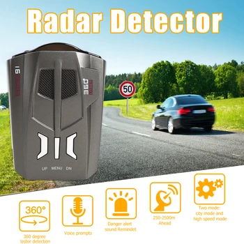 V9 2020 radar Detektor angleško ruski Človeškega Glasu Auto Hitrost Vozila Opozorilo X K Anti radar Avto Detektor Z Zaslonom