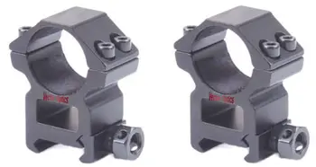 Vector Optics 25 mm 1 cm Nizka / Srednje / Visoko Weaver Picatinny Riflescope Gori Obroč 4 Vijake Fit Pištolo, Puško Področji