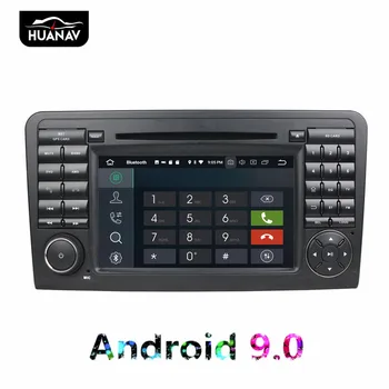 Vgrajen DSP Android 9.0 Avto DVD predvajalnik, GPS Navigacija Za Mercedes Benz ML W164 Razred 2004-2012 auto Radio stereo večpredstavnostnih