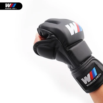 Visoka Kakovost Boksarske Rokavice MMA Rokavice Muay Thai MMA Usposabljanja Rokavice Boxer Boj Boks Oprema Pol Rokavic Mikrovlaken PU