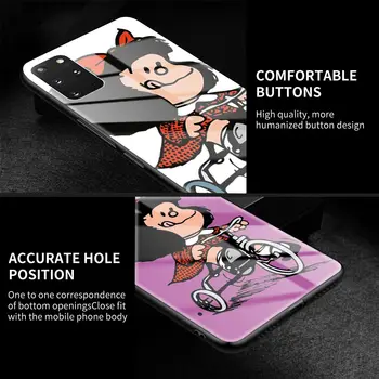 Vitrina Za Xiaomi Redmi Opomba 9 8 8T 7 Pro 9S K20 K30 Mi Poco X3 NFC 9T 10 Lite 10T Nazaj Telefon Kritje Lupini Mafalda Fundas