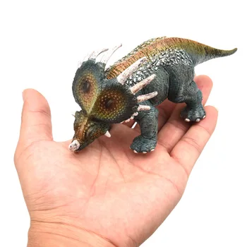 Vroče Jurassic Dinozaver Triceratops Model Styracosaurus Samorog Dragon Dimenzionalni Model Igrača Dekoracijo Izobraževalne Igrače Model Darilo K38