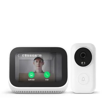 Xiaomi Mi AI Video Zvonec, Zaslon na Dotik, Bluetooth 5.0 Zvočniški Digitalni Prikaz Budilka WiFi Smart Povezavo Zvočnikov