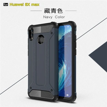 Za Huawei Honor 8X Max Primeru Silikonski Oklep Lupini Težko PC TPU Nazaj Telefon Kritje Za Čast 8X Max Zaščitna torbica Za Čast 8X Max
