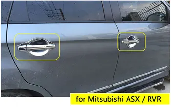Za Mitsubishi ASX 2010 - 2017 Chrome Vrat Ročaj Kritje 2011 2012 2013 2016 Dodatki Avto Nalepke Avto Styling
