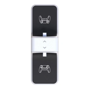 Za PS5 Krmilnik Polnilnik z Dvojno USB C Hitro Polnjenje Dock Postajo Stojalo z USB A Izhoda za PlayStation 5 DualSense Dodatki