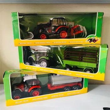 Zlitine avto kmetiji traktorja vode tovornjak Ograjo, prevoz avtomobila model obdelovanje zemlje pralni igrače za otroke W78