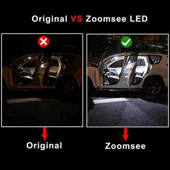 Zoomsee 13Pcs Notranjosti LED Za Sedež Arona 2017-2019 Canbus Vozila Žarnice Notranja Kupola Zemljevid Branje Svetlobe Brez Napake Lučka Auto Deli
