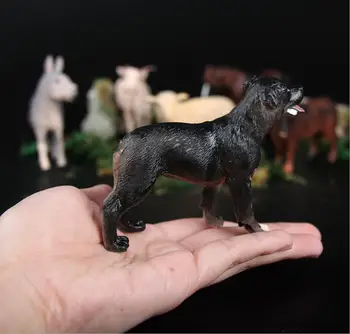 Šest modelov polja za simulacijo živali statične plastičnih kozje pony set znanost in izobraževanje kmetiji divje živali igrače