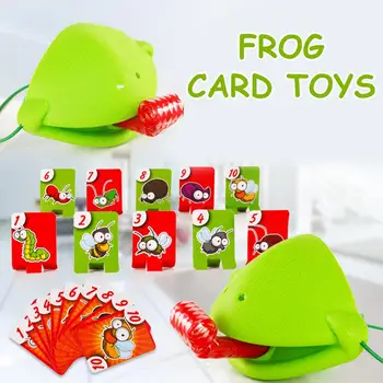 Žaba Kartico Igrača Požrešen Kameleon Lepljenje Jezika Iz Namizne Igrače Za Otroke Namizje Starš-otrok Bitka Igra, Igrača Božično Darilo