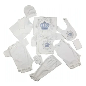 10 ali 5 Kos Bolnišnici Vtičnico Mevlit Nastavite s Krono Dekoracijo za Baby Girl - Newborn Baby Girl Obleke