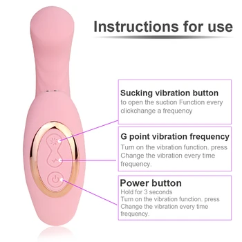 10 Hitrost dildo Vagina Sesanju Vibratorji ženske G spot Klitoris Analne Stimulacije Vibracije Ustni Nastavek Bedak Adult Sex igrače za ženske