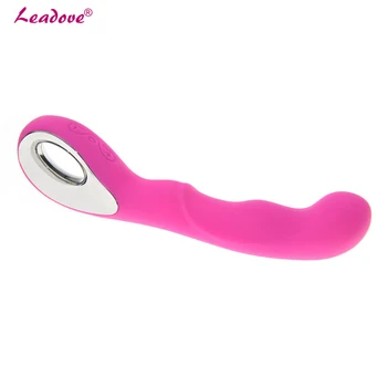 10 Hitrosti USB Polnilne G-Spot Vibrator Massager Erotična Ženska Masturbacija z vibriranjem Izdelke, povezane s spolnostjo Sex Igrače za Ženske ZD0184