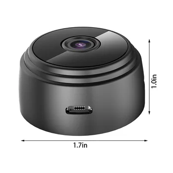 1080P HD Mini Kamera, WiFi Brezžično Varnostno Zaščito Fotoaparat Daljinsko Spremljanje Zaznavanje Gibanja Dark Night Vision Camera