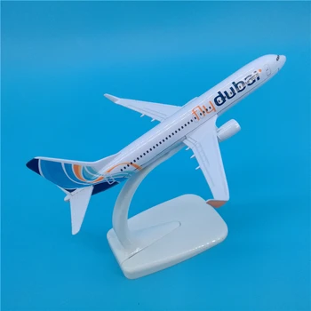 16 CM B737-800 FLY DUBAI airlines 1/400 OBSEGA letenja modela igrače zrakoplova diecast plastičnih zlitine letalo darila za otroke