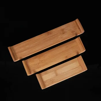 1Pc Bambusa Suši Ploščo Japonski Sashimi Suši Plošča Lesena Posoda za Kuhinjo Orodje