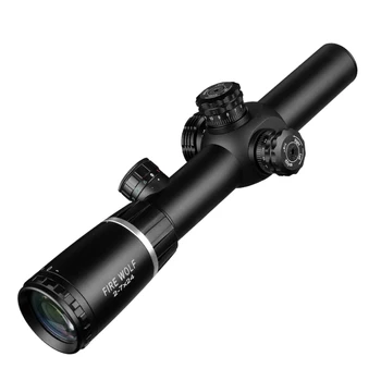 2-7X24 Novo Riflescopes Puška Področje Lov Področje w/ Nosilci Brezplačna dostava
