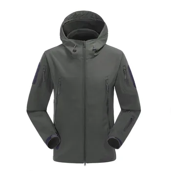 2019 Nove Zimske Ženske Zimske Soft Shell Jakne s Kapuco Coats Moda Priložnostne Windproof Toplo Dame Plašč S-XXL