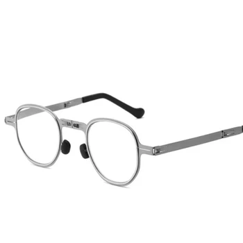 2020 Nov Prenosni Ultra-tanek Obravnavi Očala za Moške Zložljiva Anti Blue-ray Obravnavi Očala za Ženske Oči, Okrogel Okvir