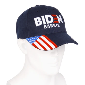 2020 Predsednik Joe Biden Kamala Harris Klobuk Vezene Mornarsko Modra Nastavljiv Klobuk Bombaž Baseball Skp