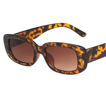 2021 Kvadratnih Lady sončna Očala Luksuzne blagovne Znamke Potovanja Majhen Pravokotnik sončne Očala za Moške in Ženske Očala Vintage Retro