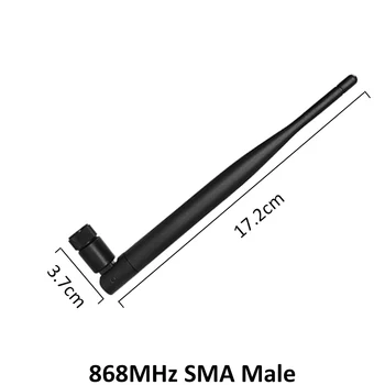 20pcs 868MHz 915MHz Antena 5dbi SMA Moški Konektor GSM 915 868 MHz antena zunanji signal repetitorja antenne nepremočljiva Lorawan