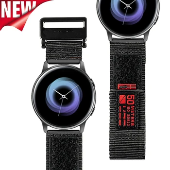 22 24 26 mm najlon watch band za samsung galaxy watch 3 45 mm za grea S3 Meje Klasičnih trak šport zanke za huawei GT2 pro 46