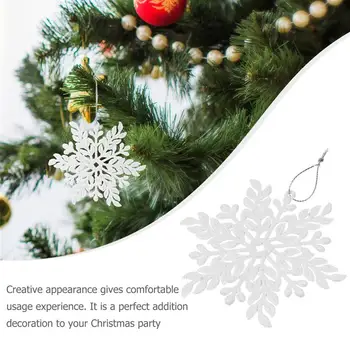 2pcs Božično Drevo Obesek Ornament Bele Pene Risanka Ročno Obrt Viseči Okras Božično Drevo Spusti Ornament