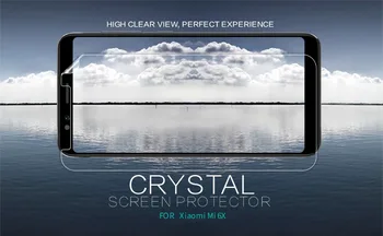 2pcs/veliko za xiaomi mi6x NILLKIN Kristalno Super jasno zaščitno folijo ALI Anti-Glare Mat zaslon patron film, ki Mi A2 MiA2
