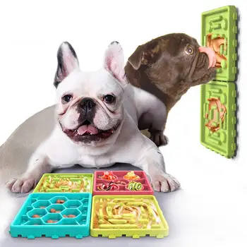 4Pcs/set Psi Puzzle Sklede Povečanje IQ Interaktivni Počasi Izdajanje Hranjenje Hišnih Pes Igre Usposabljanje Napajalni Skledo Za Hišne Chihuahua