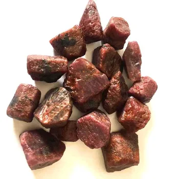 50 g Pravi Korund Naravno Rdeča Ruby Grobo Draguljev Vzorcu Mineralne Zdravilne Kamne Naravnih Kvarčni Kristali