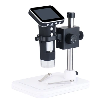 500X vgrajen Digitalni Mikroskop Za 2,4 Palčni Zaslon 2MP USB Elektronski Mikroskop PC Kamera Mikroskop Pcb Popravila Lupo Orodja