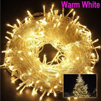 50M 30M 20M 10M Niz Luči LED Božični Dekor za Dom Garland Božično Drevo Decor Ornament 2020 Navidad Božič Darilo Novo Leto