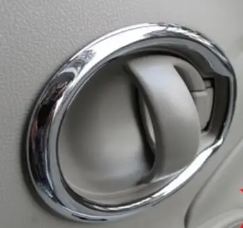 ABS Chrome Za Nissan Sunny Obratno za obdobje 2012-dodatki Avto notranja vrata Skledo zaščitnik okvir Pokrova Trim Nalepke avto styling 4pcs