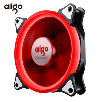 Aigo LED Primeru 140mm Fan Navijači Tiho Rokav Nosijo 12V 3pin+4pin Namizni RAČUNALNIK Ventilator Računalnika, Hlajenje Hladilnik PROCESORJA Hladilniki Radiatorji