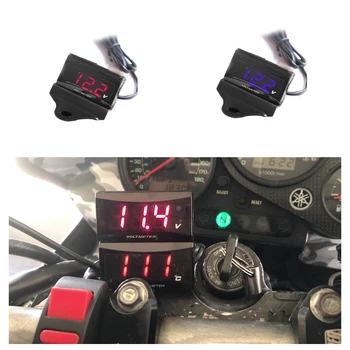 Alconstar 12V Mini LED Koso Digitalni Prikaz Voltmeter Avto, motorno kolo, Napetost Volt Merilnik Plošči Merilnik Instrument Meter
