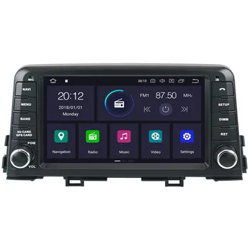 Android 10.0 Avto Radio Večpredstavnostna DVD Predvajalnik, GPS Za KIA PICANTO ZJUTRAJ 2017-2019 GPS Navi audio stereo Vodja Enote wifi brezplačno zemljevid