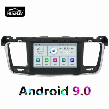 Android 9.0 Avto DVD predvajalnik, GPS navigacija za PEUGEOT 508 2011 2012 2013 avtoradio, predvajalnik večpredstavnostnih auto stereo vodja enote