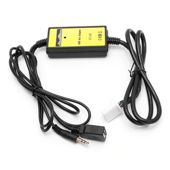 Avto Adapter Menjalec MP3 Vmesnik AUX SD, USB Podatkovni Kabel, 2x6Pin za toyota Camry Corolla Matrika