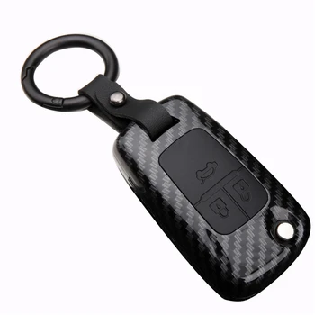 Avto Smart 3 Gumb Zložljiva Daljinski Ključ Zajema Primeru Imetnik Zaščito Keychain obesek za ključe, za CHEVROLET CRUZE CAVALIER Ključnih Verige Key Ring