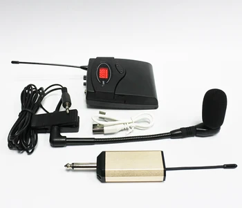 Beta98H/C saksofon brezžičnega mikrofon sistema gooseneck posnetek mikrofon UHF band oddajnik + sprejemnik trobenta flavta instrument mic