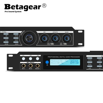 Betagear Strokovno karaoke učinki zvočnik upravljanje procesor AP800 karaoke sistem, glasbeni studio equipo de sonido