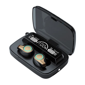 Bluetooth 5.1 Brezžične Slušalke Z Mics Šport Nepremočljiva TWS M18 Slušalke Dotik upravljanje Glasbe Čepkov Mini Čepkov za Slušalke
