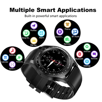 Bluetooth L9 Pametno Gledati Telefon Moški Nepremočljiva IP67 Spanja Odkrivanje Tracker ročno uro Ženska Podpira Kartica SIM 2G Smartwatch
