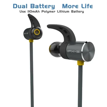 Bluetooth Slušalke Sweatproof Teče Dvakrat Baterije Brezžične Slušalke Športne Slušalke Auriculares Akumulatorski Čelade za xiaomi