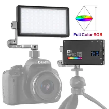 Boling BL P1 RGB LED Video Luč Polno 0-360 2500-8500K Barve CRI96+ Z Litijevo Baterijo 2930mAh za Studio na Prostem