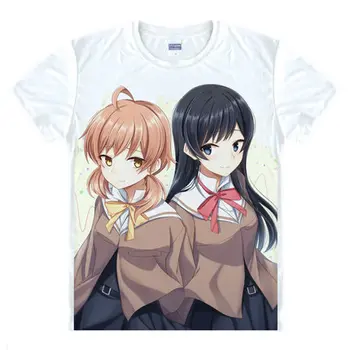 Bom Postala Tvoja Cosplay t-shirt Anime Bloom V Vas majica Poliester Tees vrhovi