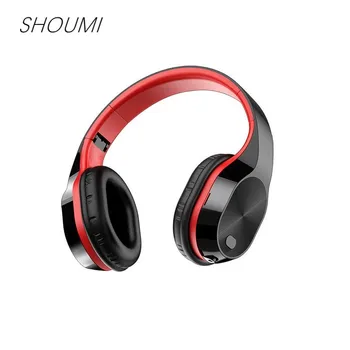 Brezžične Slušalke 9D Hifi Stereo Noise Reduct Slušalke z Mikrofonom TF Kartice, Mp3, Res Brezžične Bluetooth Slušalke T5 za Xiaomi